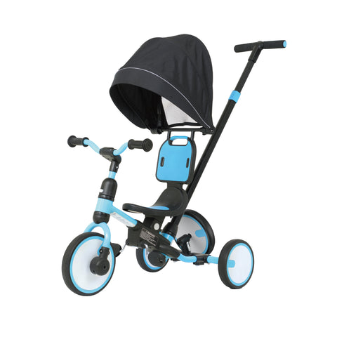 6-IN-1 Toddler Tricycle with Canopy