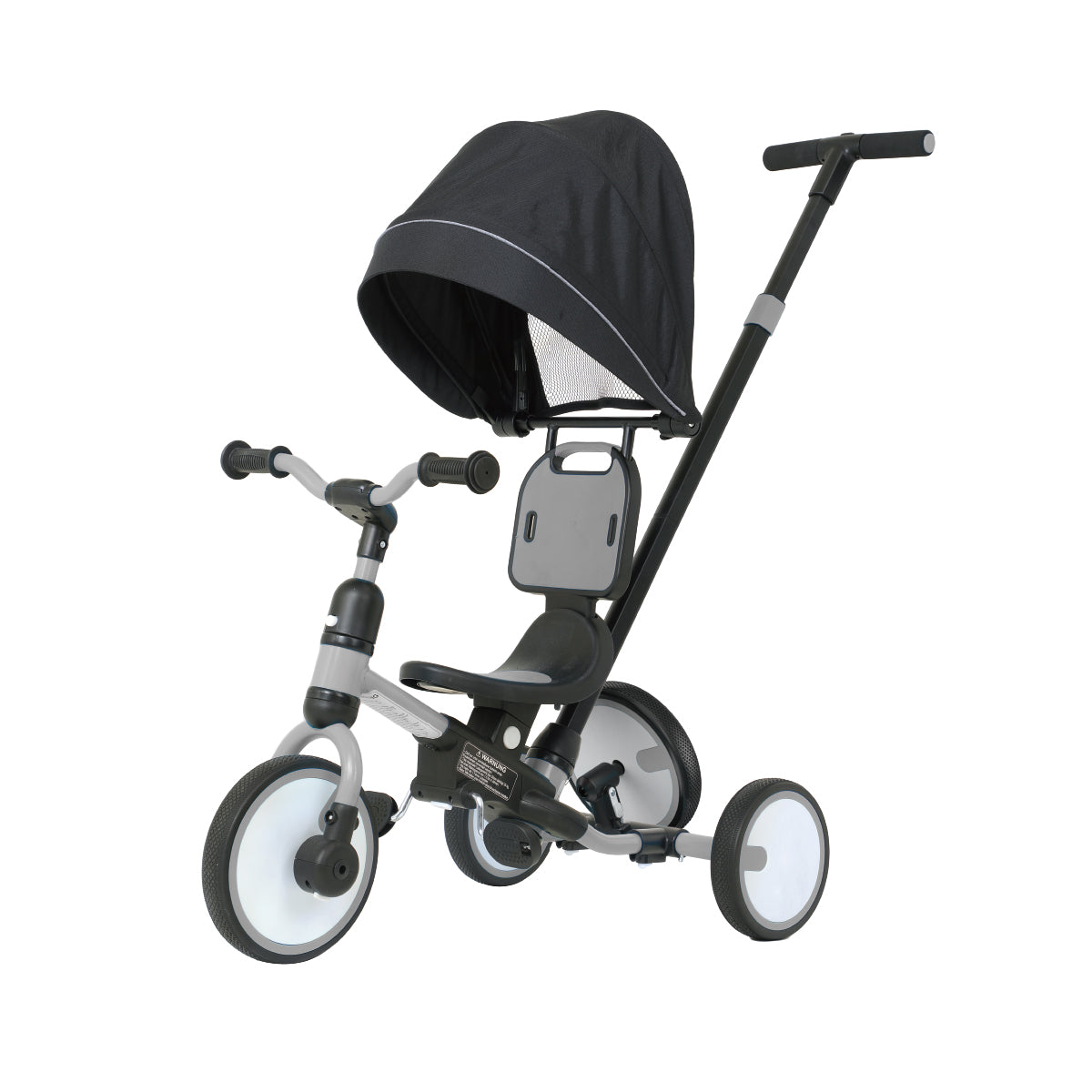 6-IN-1 Toddler Tricycle with Canopy
