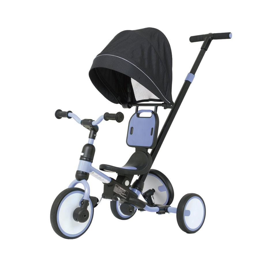6-IN-1 Toddler Tricycle with Canopy