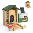 Smart Bird Feeder with Built-In Camera, Solar Panel & Bird Watching Monitoring System| TE-PET01